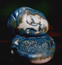 Ceramic Image: Dreaming Goddess 2