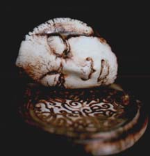 Ceramic Image: Dreaming Goddess 1